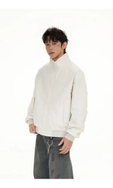 retro baseball outerwear, daily essential, men's streetwear fashion, trendy oversized fit, urban techwear design, modern hip 