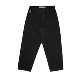 y2k cartoon embroidery retro blue baggy jeans hip hop gothic streetwear polar big boy jeans mens womens fashion wide leg trouser vintage washed jeans
