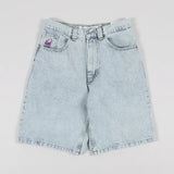 wexwear embroidery skate cargo jeans denim shorts baggy retro y2k harajuku gym basketball shorts streetwear men clothing unique cargo style 3940