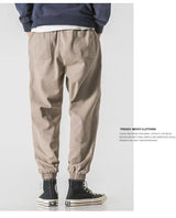 2024 autumn mens khaki cargo pants korean slim fit sports pants harajuku high street sweatpants casual mens clothing new unique joggers style 4390
