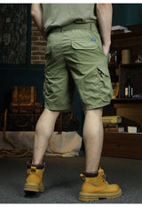 summer cargo shorts mens loose five pocket multi pocket outdoor motorcycle camouflage pants mens shorts unique cargo style 982