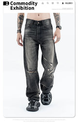 Destroy straight jeans