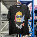 Glitchcore Fashion – High Quality Ih Nom Uh Nit T Shirt Masked Men Letter Printin – Urban Streetwear for Men & Women