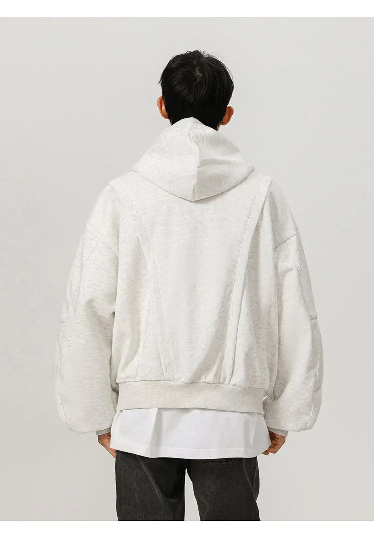 450G Hoody Sweatshirt Men Women Streetwear Fashion Loose Casual Short