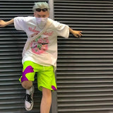 3d anime cartoon shorts men summer quick dry beach swim shorts men women couple hip hop pants clothes beach shorts y2k shorts unique shorts style 403