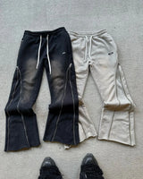 baggy casual y2k pants retro hip hop zipper cargo pants sweatpants men women harajuku letter joggers women trousers streetwear casual joggers