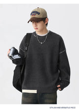 retro street knitwear, high-street look, trendy streetwear apparel for men and women