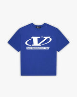 Trapwear Graphic tee – European And American New Racing Letter Printed Oversized Sh