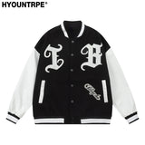 mens embroidery baseball jackets and coats casual single button patchwork hip hop streetwear warm bomber jacket outerwear bla - variant style efc84b for streetwear fashion