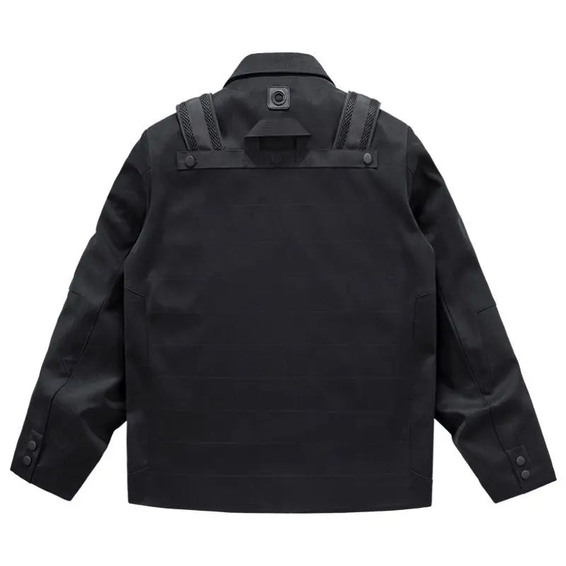 Streetwear vintage nan oversized quilted fleece