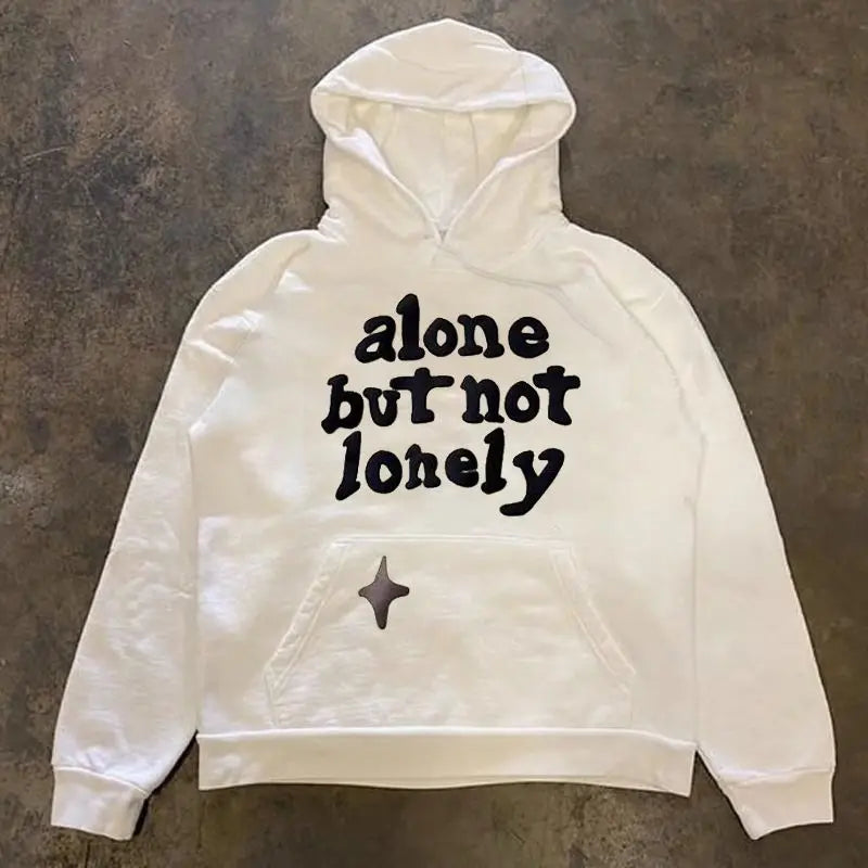 American Street Autumn Winter Letter Creative Men Women Sweatshirts Wi