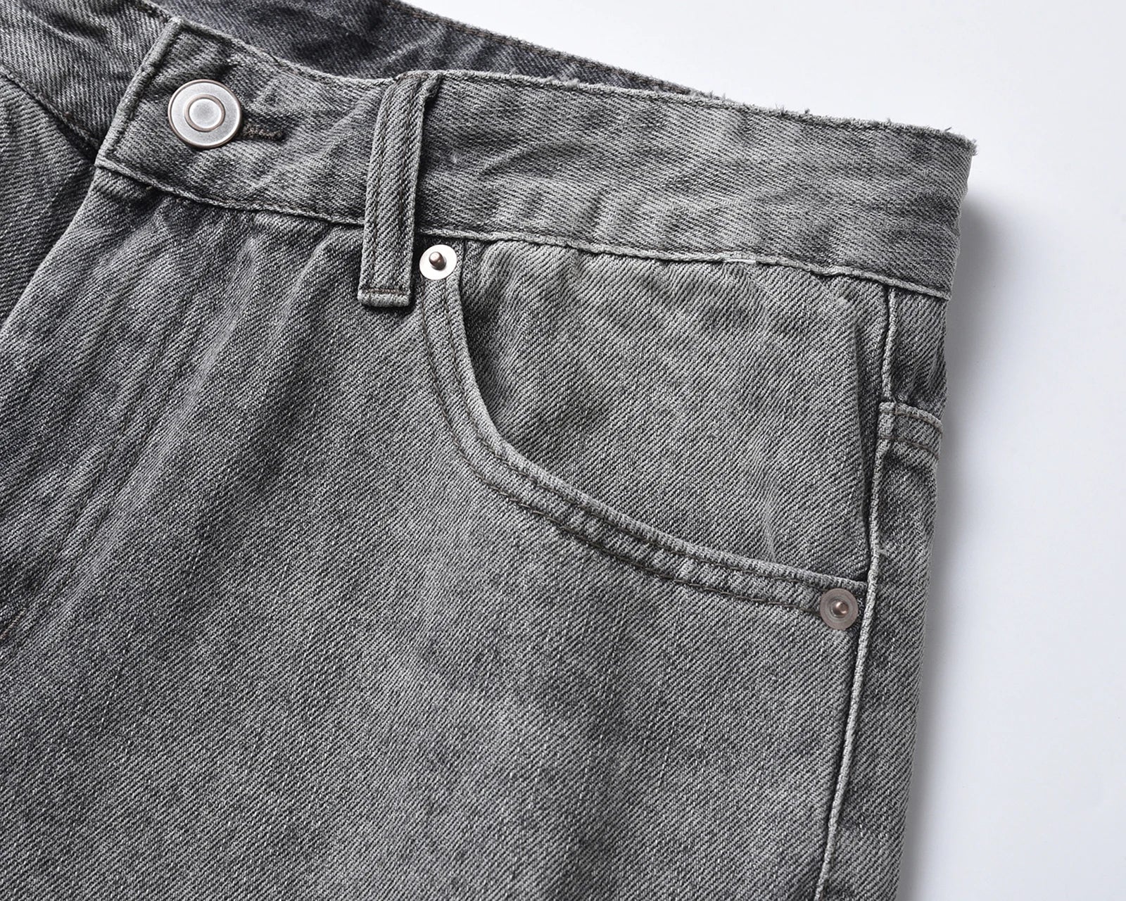 distreesed frayed painted casual baggy jeans for men ripped streetwear washed gray denim trousers oversized unisex hole cargos military streetwear pants