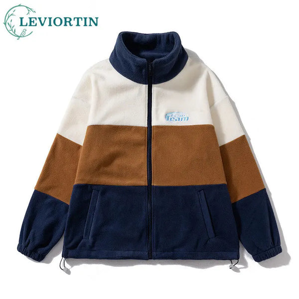 image premium urban hop - oversized quality autumn-winter-mens-polar-fleece-jacket-hip-hop-patchwork-contrasting-color-zipper-thermal-golf-wear-male-windbreaker-thick-coat style graphic dc13c0 everyday style casual wear hip streetwear unisex essential high material fashion print fit design streetwear design ID 765d9
