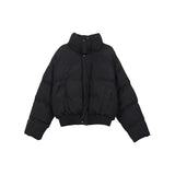 Simplicity Stand Collar Mens Parkas Heavy Winter Thicken Casual Short Cotton Jacket Warm Fashion Coats Male Streetwear New