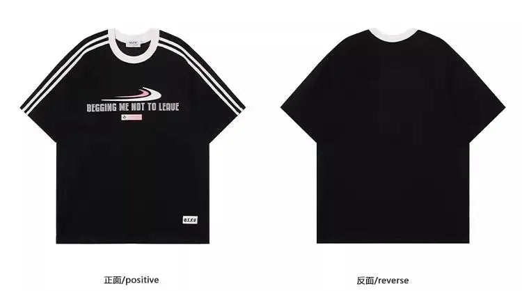 Gothic Broken heart – European And American Retro Trend Men And Women Hip Hop Pers