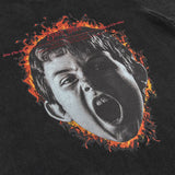 Vaporwave Crying angel – Men Retro High Street Short Sleeved Angry Boy Printed T Shir
