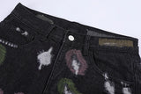 harajuku destroy ripped holes denim jeans mens zipper jeans hip hop fashion streetwear new casual straight joggers jean pants unique joggers style 3607