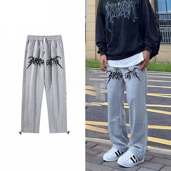 new autumn men pants cotton graphic grey sweatpants s 5xl trousers men clothing harajuku high street joggers printed sweetwear streetwear sweatpants