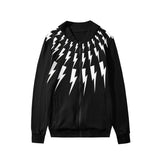 Motor vintage graffiti lighting coats quilted