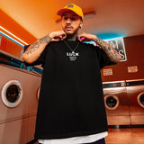 Skatercore Tribal flames – Summer Luck 7 Printed T Shirts For Men Y2K Streetwear