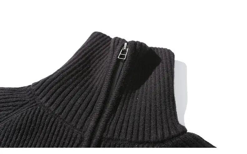 minimalist knit hoodie, photo-ready knit, unisex oversized techwear hoodie for men street style
