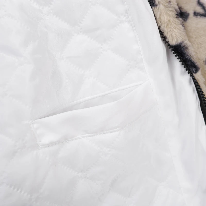 Abcvan Snaki 2023 New High Quality YN Rabbit Hair Cotton Coat Men's and Women's Coat