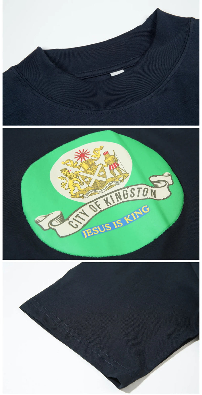 Anime Vintage print – Frog Drift Streetwear Kanye West Jesus Is King Oversized Loo