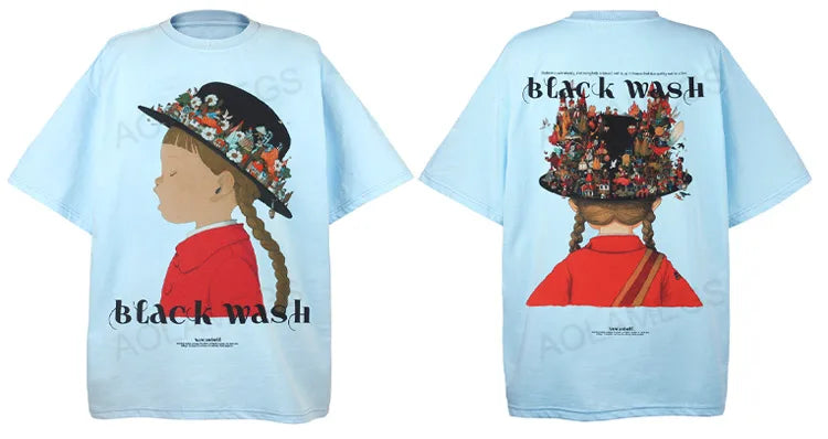 Anime Graphic tee – Men Versatile Casual T Shirt Color Print Designed Short Slee