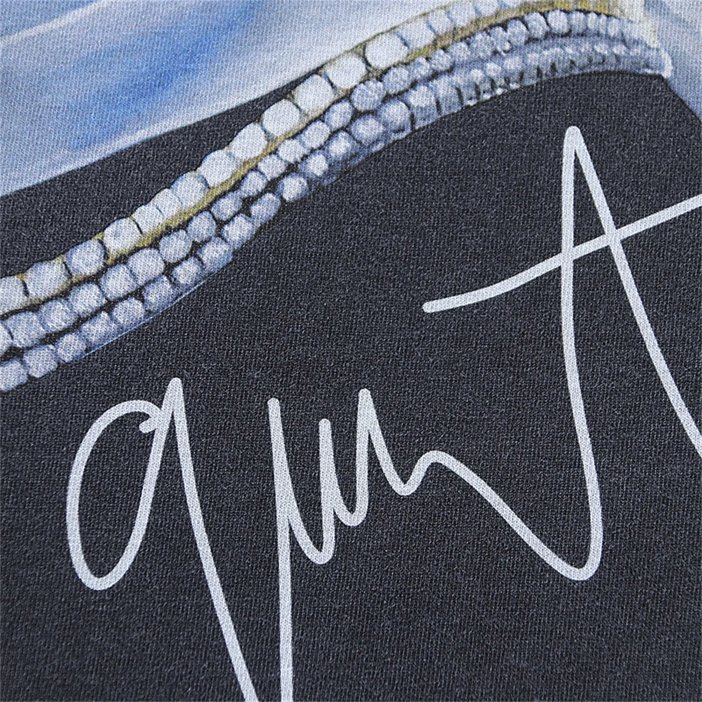 Vintage Retro Album Cover Print High-Street Hip-Pop Cotton Casual Oversized Tops T-Shirt