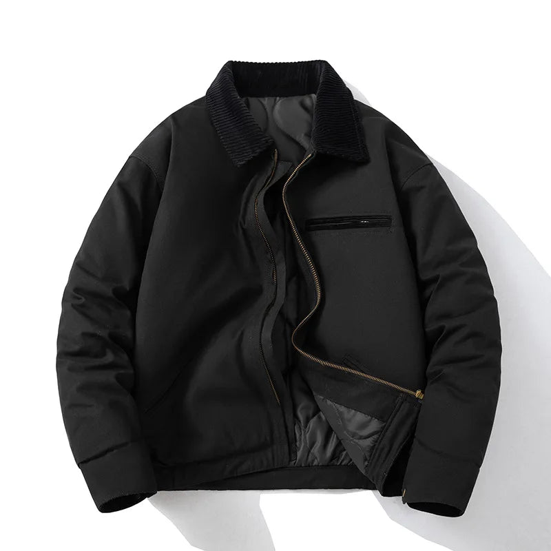 techwear bomber jacket, urban fashion, men's streetwear fashion, oversized urban jacket, high quality cold-weather coat