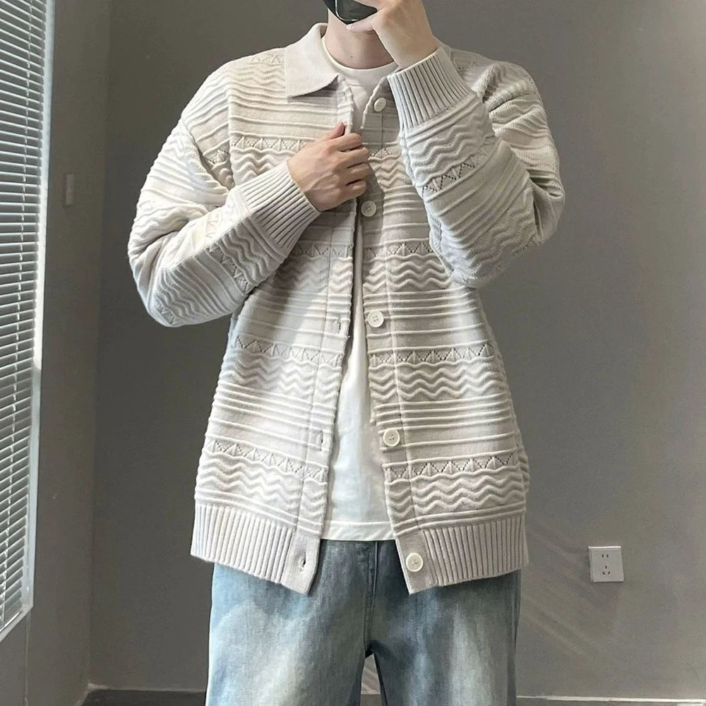 techwear flame hoodie for men, oversized streetwear fit with bold knit design, mens fashion layer for modern streetwear colle