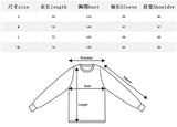 New 242SS Portrait Print High-Street Full Cotton Quality Heavyweight Casual Loose Pullover Long Sleeve Sweatshirt Tops For Men