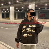 Autumn Winter New 2024 Vintage American Long Sleeved Hoodie Mens Heavy
