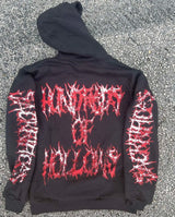 2023 New American Gothic Letter Print Oversized Hoodie Mens Y2K Retro
