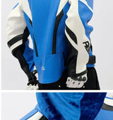 American Pioneer Motorcycle jackets Windproof Oversized Loose coat men winter Leather jacket Clip Racing Suit new men clothing