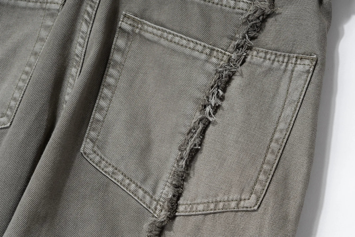 y2k streetwear tassel multi pocket jeans for men straight solid baggy cargo pants pantalones hombre casual denim trousers unique cargo style 773
