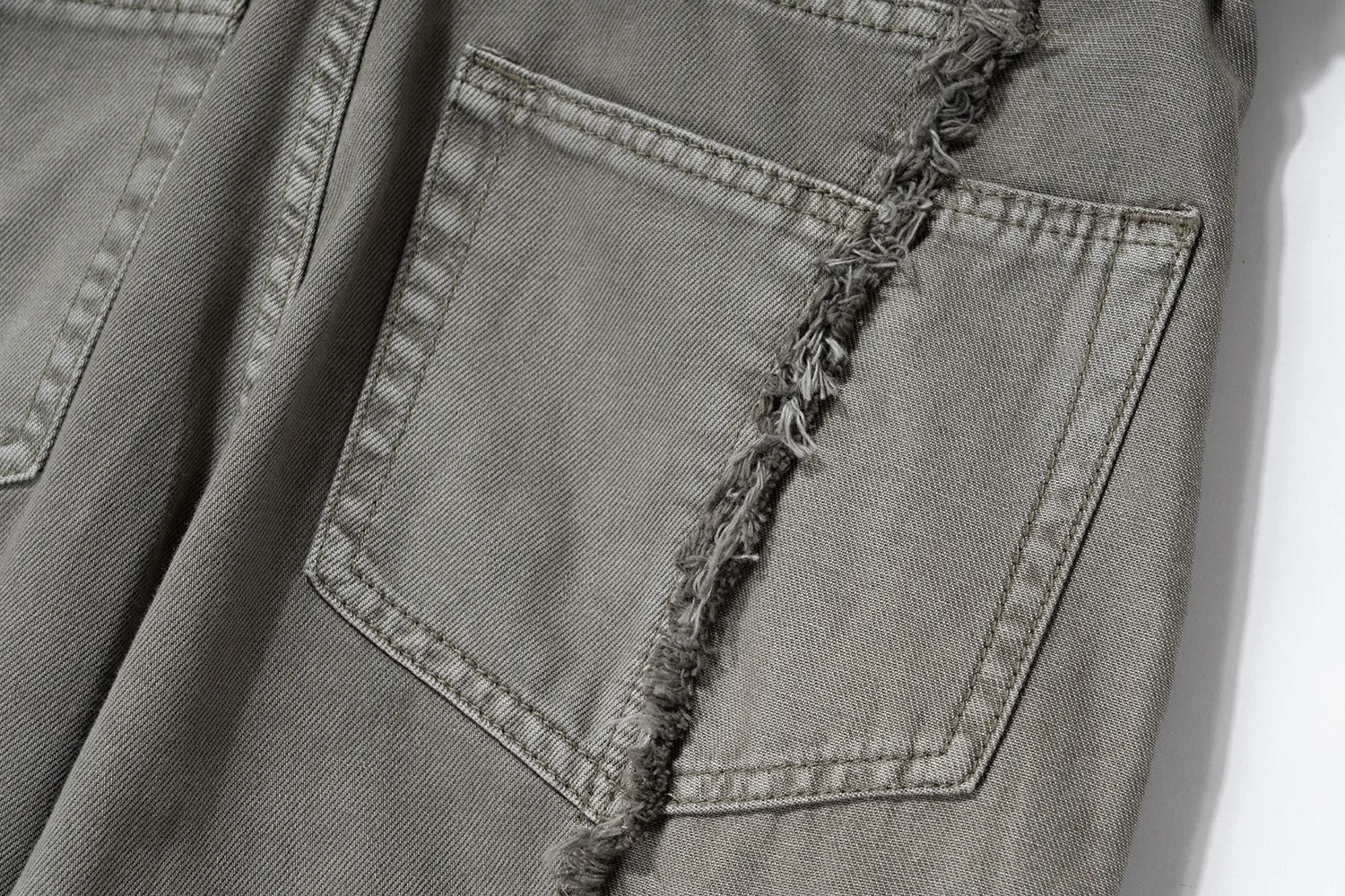y2k streetwear tassel multi pocket jeans for men straight solid baggy cargo pants pantalones hombre casual denim trousers unique cargo style 773