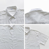2023 Summer New Fashion Simple Style Loose Short-sleeved Fashion Shirts Men Tops Trendy All-match Short-sleeved BoutiqueClothing