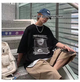 Cyberpunk Oversized shirt – Beautiful Women Graphic Print T Shirts Mens Creativity Cotto
