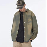 oversized grunge coat, photo-ready drip, for men, fall streetwear outfit, oversized style, layered fashion, modern aesthetic, graphic detail