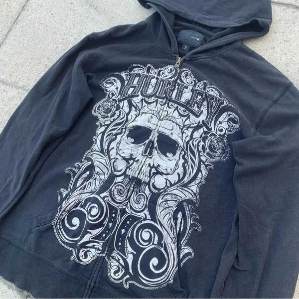 grunge oversized knit streetwear piece for layered look and winter street fits, ideal for men’s fashion and seasonal streetwe