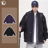 minimalist streetwear jacket, bold fashion piece, aesthetic