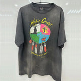 Harajuku Oversized Shirt – Saint Short Sleeve Top Tees Men Woman Best Quality Space Exp – Urban Streetwear for Men & Women