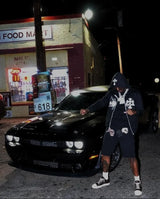 Street Trendy Brand Fashion Letter Printed Zipper Hoodie Men Y2K Goth