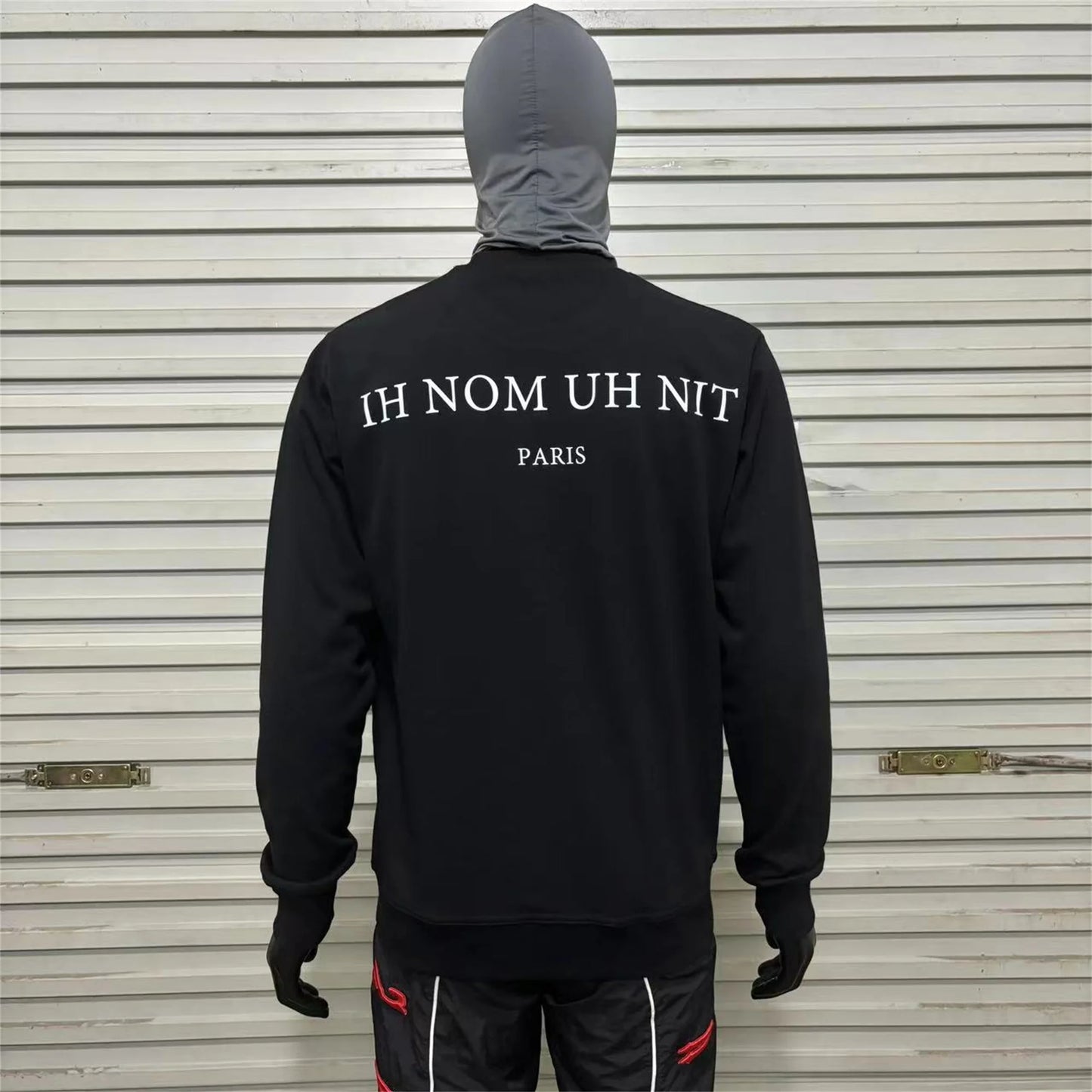 Vaporwave hoodie with bold pastel and neon elements