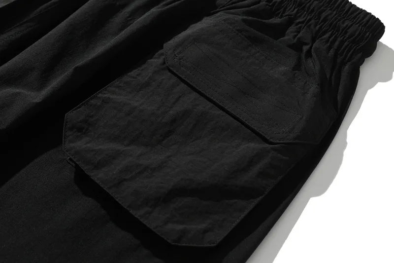 high new luxury men 2023 cotton under my car zip up comfortable nylon parkour sweat casual pants sports khaki cargo a05 unique cargo style 1662