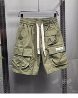 Men's Shorts Multi-Pocket Fashion Overalls Shorts Quick Dry Outdoor Casual Fitness Loose Harajuku Streetwear High Quality Shorts