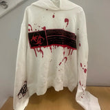 Gothic Oversized Tee – Harajuku Vintage Hoodie Oversized Goth Streetwear Tops Grung – Streetwear Fashion for Men & Women