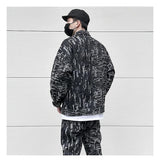 irregular scratched ripped holes denim jackets 2023 fashion turn down collar mens jean outerwear casual streetwear jeans nan  - variant style 0cf13e for streetwear fashion
