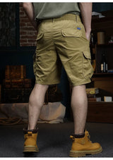 summer cargo shorts mens loose five pocket multi pocket outdoor motorcycle camouflage pants mens shorts unique cargo style 978